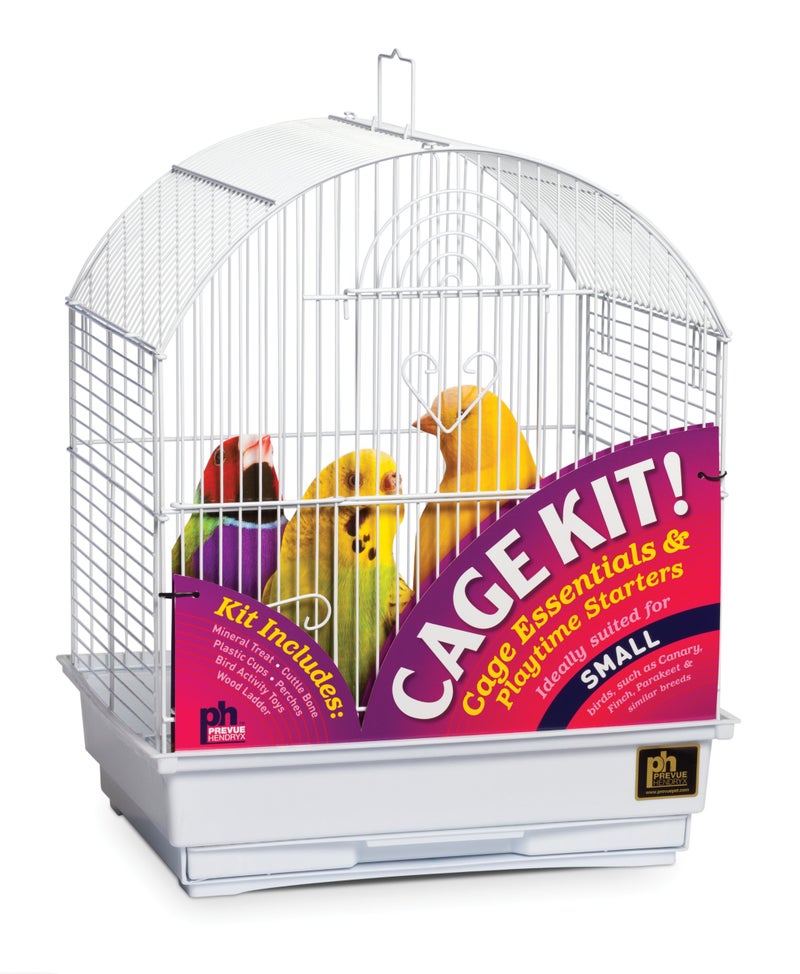 PH Prevue Hendryx Prevue Pet Products 91102 Round Roof Bird Cage Kit - Image 1